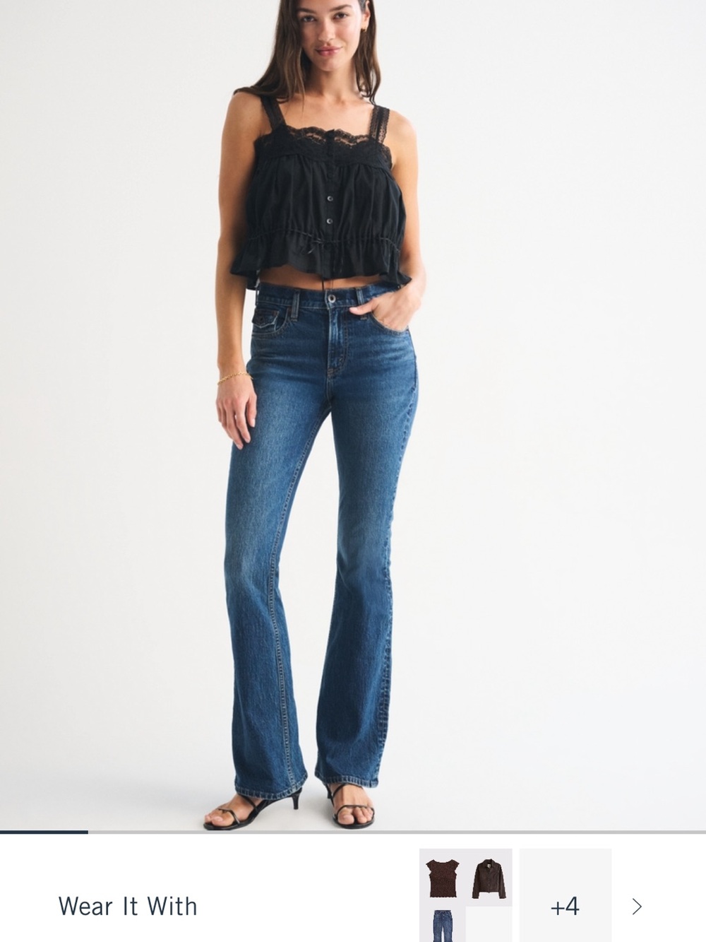 Abercrombie and Fitch Archive Collection Bootcut Jeans